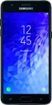 Front Zoom. Samsung - Galaxy J3 Top with 16GB Memory Cell Phone (Unlocked) - Black.