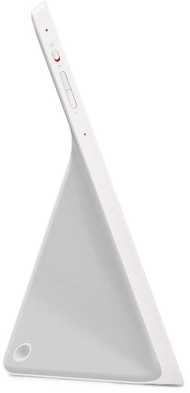 Alt View 13. Lenovo - 8" Smart Display with Google Assistant - White Front/Gray Back.