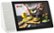 Alt View Zoom 15. Lenovo - 8" Smart Display with Google Assistant - White Front/Gray Back.