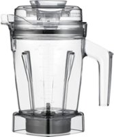 Aer Disc Container for Most Vitamix Full-Size Blenders - Transparent - Front_Zoom
