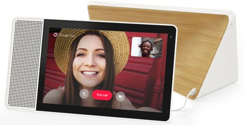 Lenovo - 10 Smart Display with Google Assistant - White Front/Bamboo Back was $249.99 now $156.99 (37.0% off)