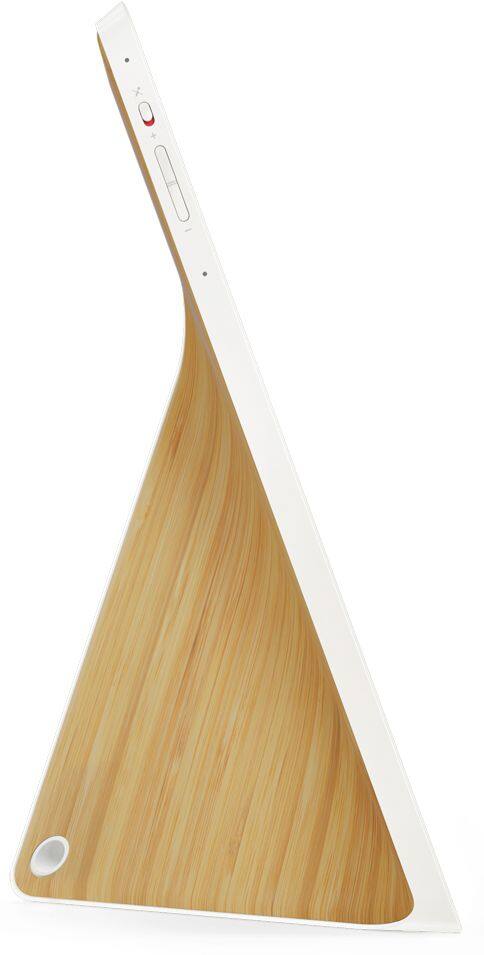 Alt View 13. Lenovo - 10" Smart Display with Google Assistant - White Front/Bamboo Back.