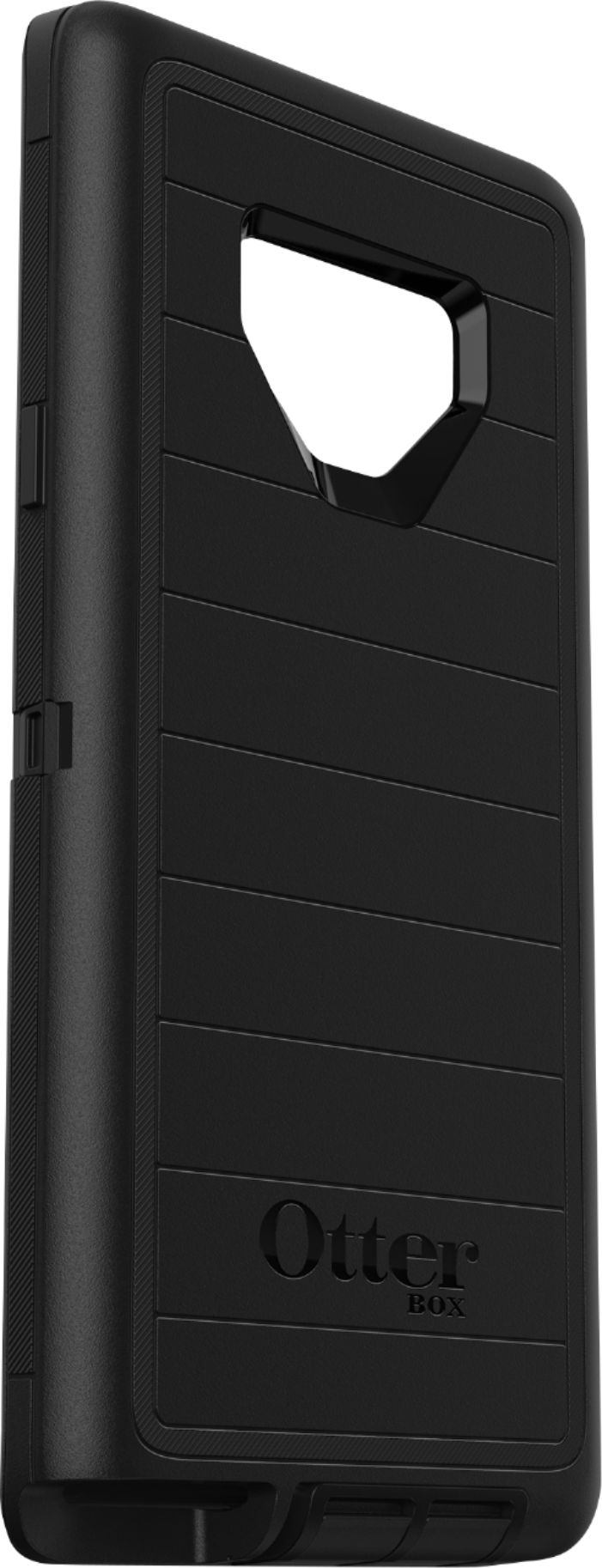 Angle View: OtterBox - Defender Series Pro Case for Samsung Galaxy Note9 - Black