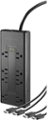 Front Zoom. Insignia™ - 8-Outlet Surge Protector with Two 8’ 4K UltraHD/HDR HDMI Cables - Black.