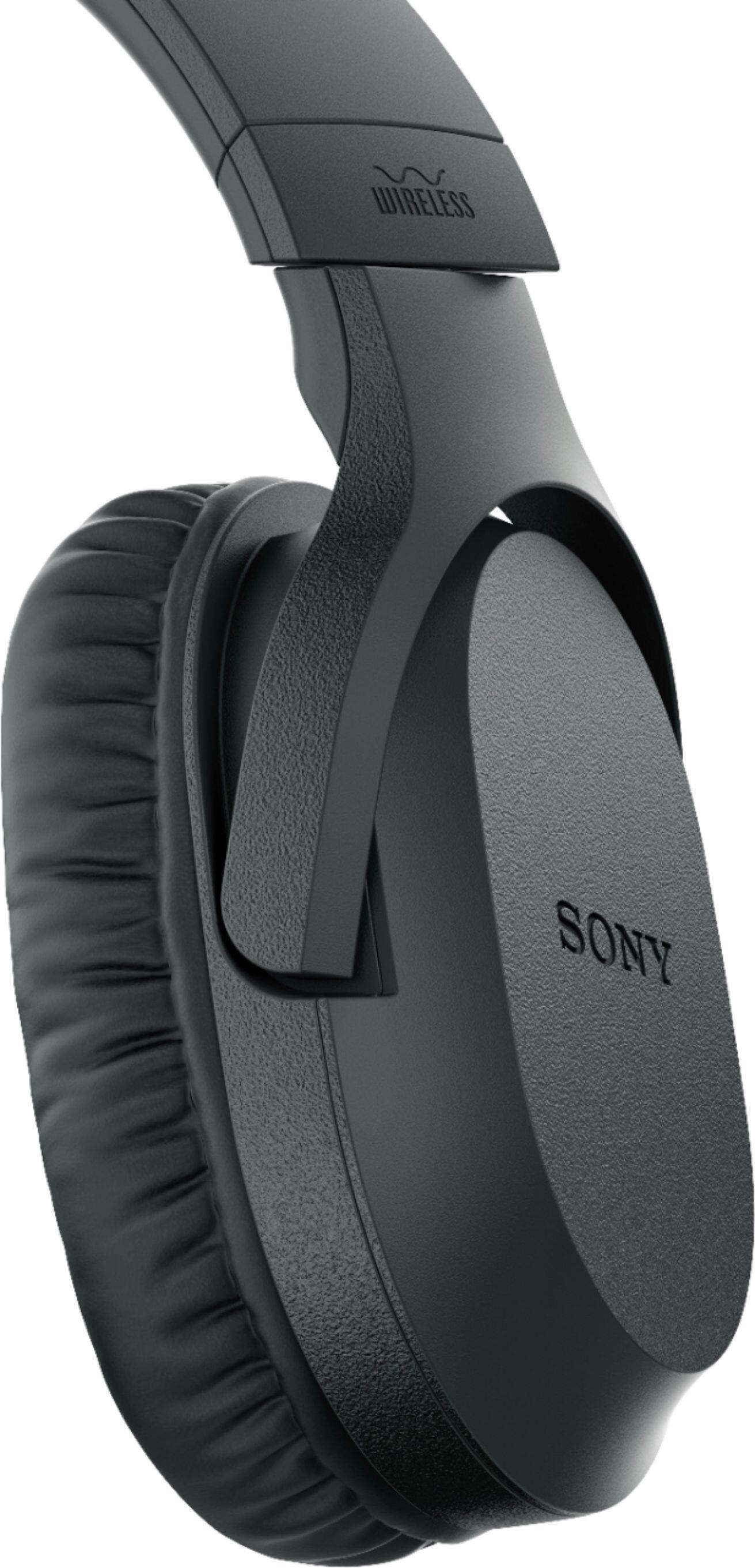 Alt View 11. Sony - WHRF400 RF Wireless Headphones - Black.