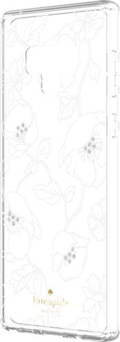 kate spade new york - Hardshell Case for Samsung Note9 - Dreamy Floral White With Gems