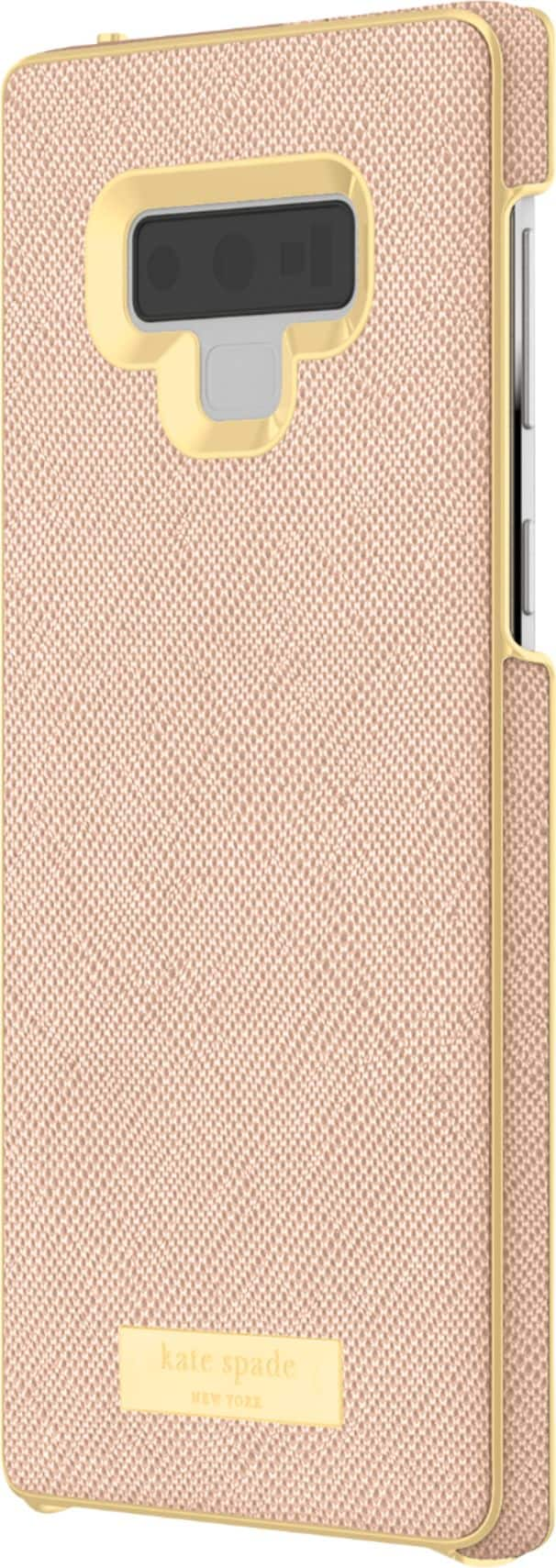 Best Buy: kate spade new york Wrap Case for Samsung Note9 Saffiano Rose  Gold/Gold Logo Plate KSSA-048-SRG