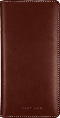 Platinum™ - Leather Folio for Samsung Galaxy Note9 - Bourbon