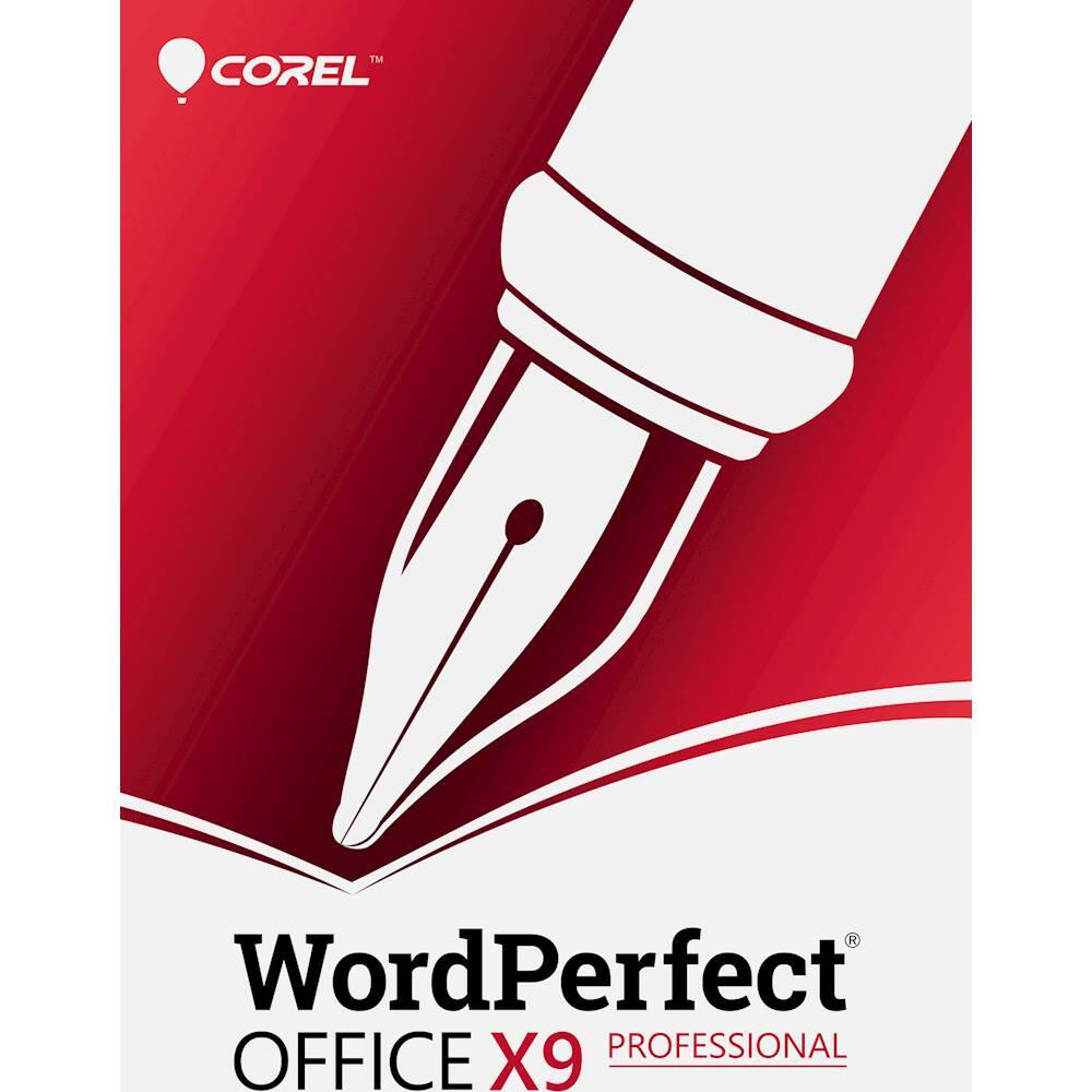 Front. Corel - WordPerfect Office X9 Professional Upgrade.