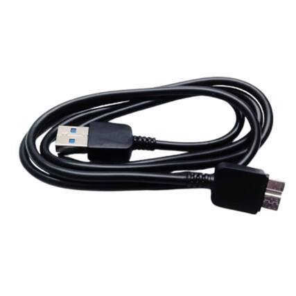 Front. Stock Preferred - 3FT 3.0 Data Sync and Charging Cable Cord - Black.