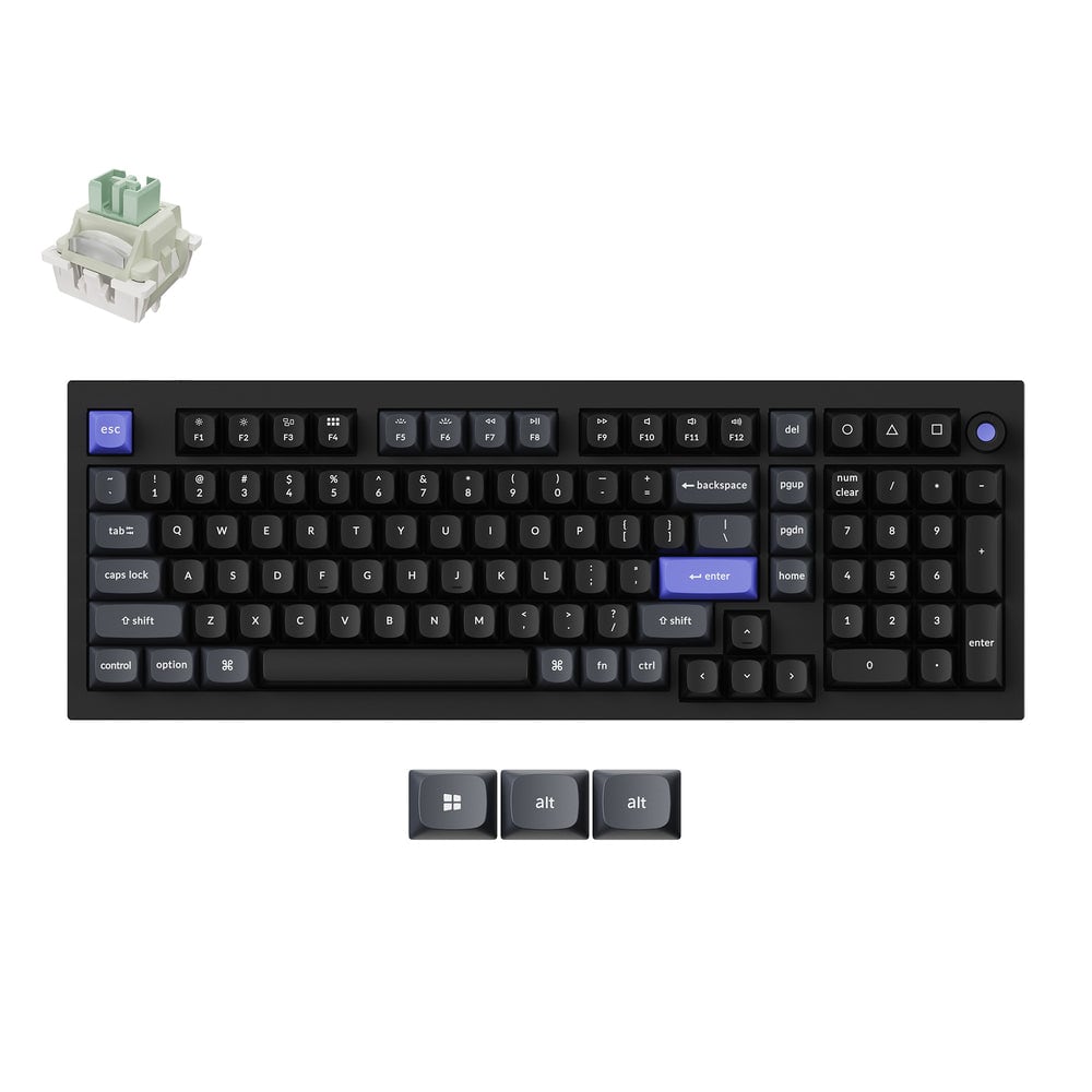 Keychron - Q5 HE 8K Magnetic Switch Keyboard - Black