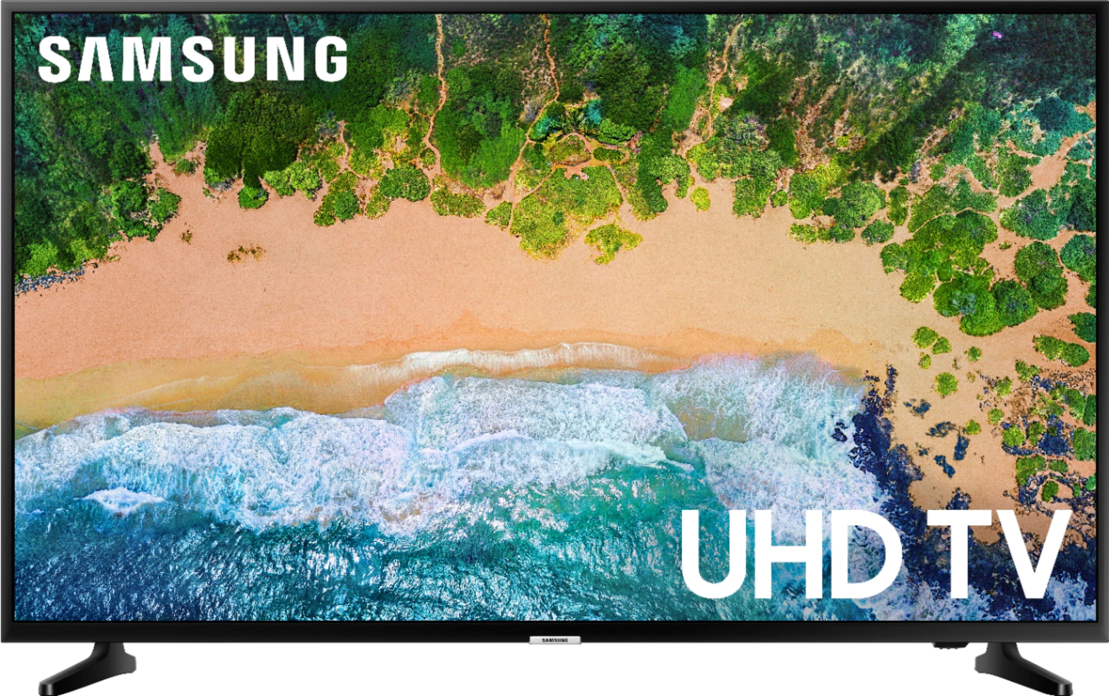 Front Zoom. Samsung - 43" Class - LED - NU6900 Series - 2160p - Smart - 4K UHD TV with HDR.