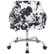 Front Zoom. OSP Home Furnishings - Bristol Task Chair - Udder Madness Domino.