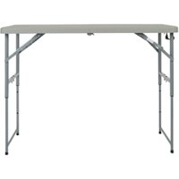 WorkSmart - Resin Table - Gray - Front_Zoom