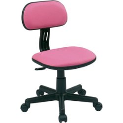 OSP Home Furnishings - Student Task Chair - Pink - Front_Zoom