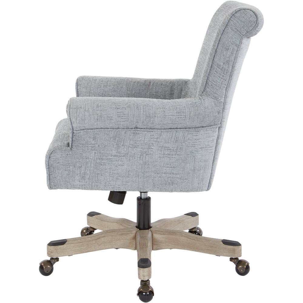 Angle. OSP Home Furnishings - Megan Office Chair - Mist.