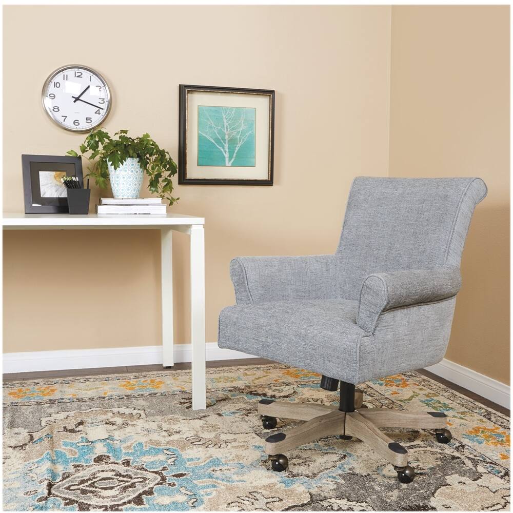 Alt View 16. OSP Home Furnishings - Megan Office Chair - Mist.