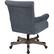 Alt View 12. OSP Home Furnishings - Megan Office Chair - Blue/Brushed Grey.