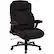 Front. Pro-line II - Big and Tall 5-Pointed Star Fabric Executive Chair - Black.