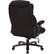 Alt View 11. Pro-line II - Big and Tall 5-Pointed Star Fabric Executive Chair - Black.