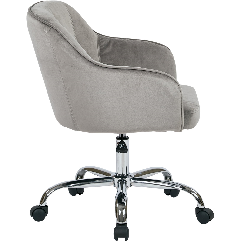 Left View: OSP Home Furnishings - Bristol Task Chair - Charcoal