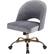Alt View 11. OSP Home Furnishings - Lula Office Chair - Rose Gold/Moonlight.