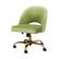 Front. OSP Home Furnishings - Lula Office Chair - Green.