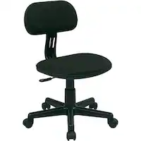 OSP Home Furnishings - Student Task Chair - Black - Front_Zoom