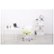 Alt View Zoom 12. AveSix - Tyler 5-Pointed Star Plastic/Nylon/Mesh Office Chair - Green/White Frame.