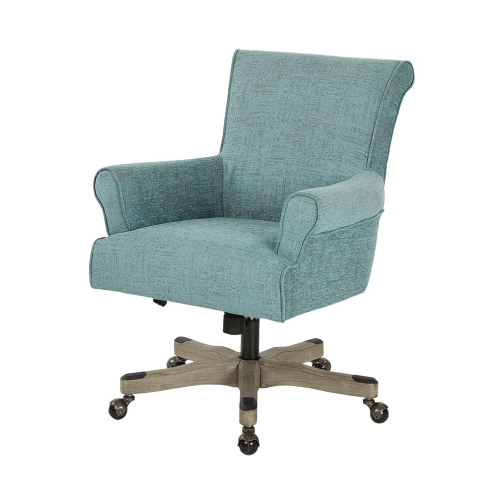 Alt View 11. OSP Home Furnishings - Megan Office Chair - Turquoise.