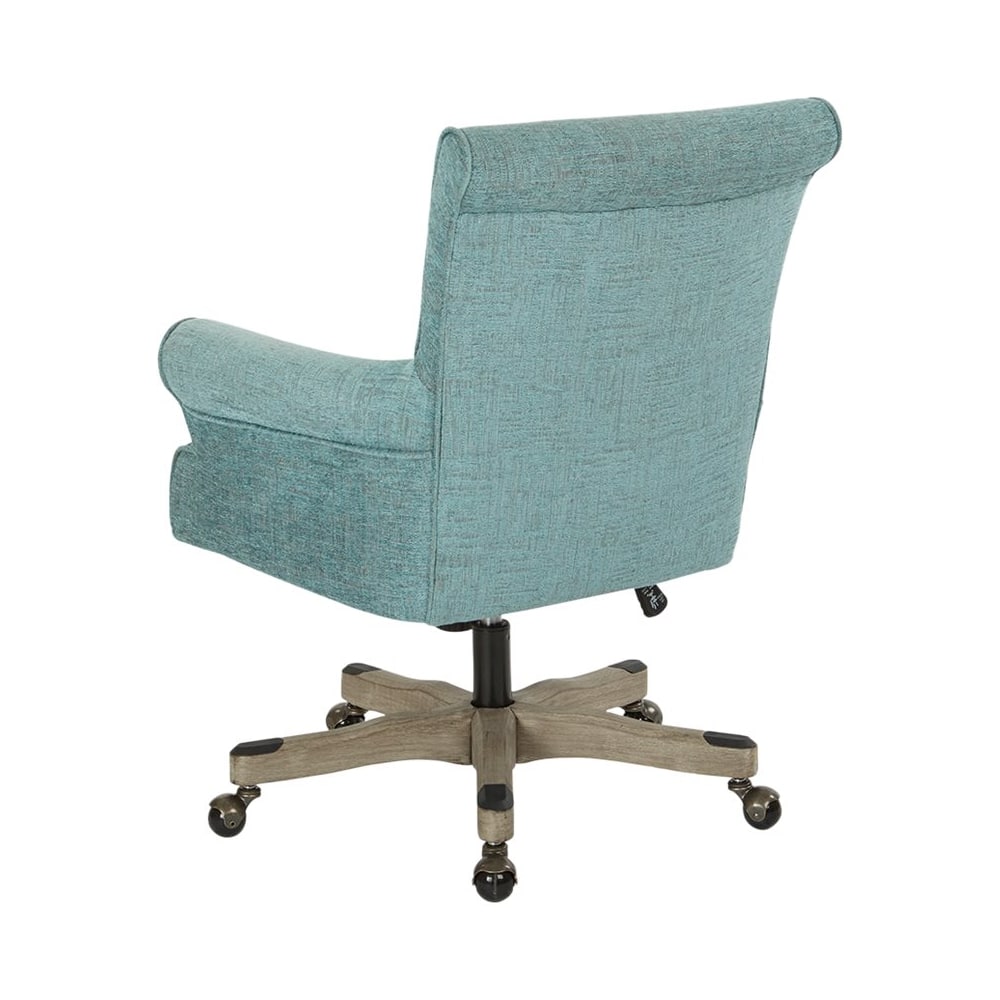 Alt View 12. OSP Home Furnishings - Megan Office Chair - Turquoise.