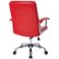 Alt View Zoom 11. AveSix - Malta 5-Pointed Star Chrome and Faux Leather Office Chair - Red.