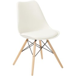 OSP Home Furnishings - Allen Guest Chair - White - Front_Zoom