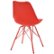 Alt View Zoom 11. OSP Home Furnishings - Emerson Side Chair with 4 Leg Base - Red.