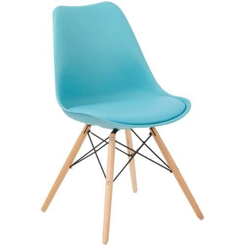 AveSix - Allen Collection Home Plastic Chair - Blue