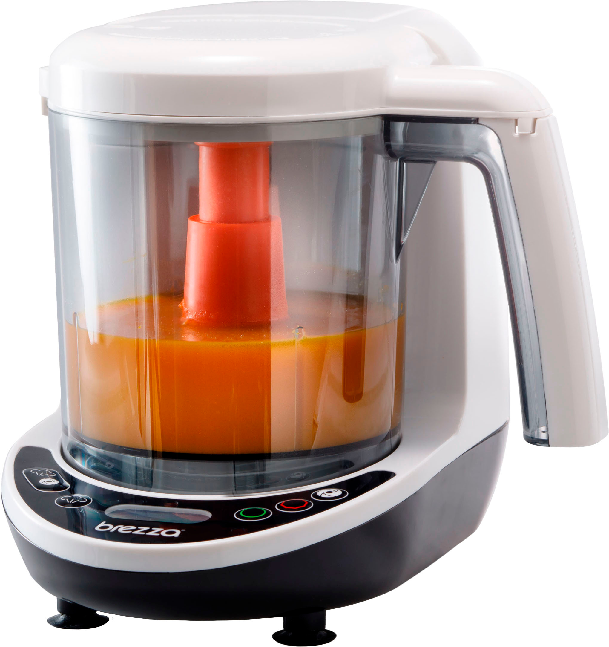 Angle View: Baby Brezza Deluxe 2-in-1 Baby Food Maker