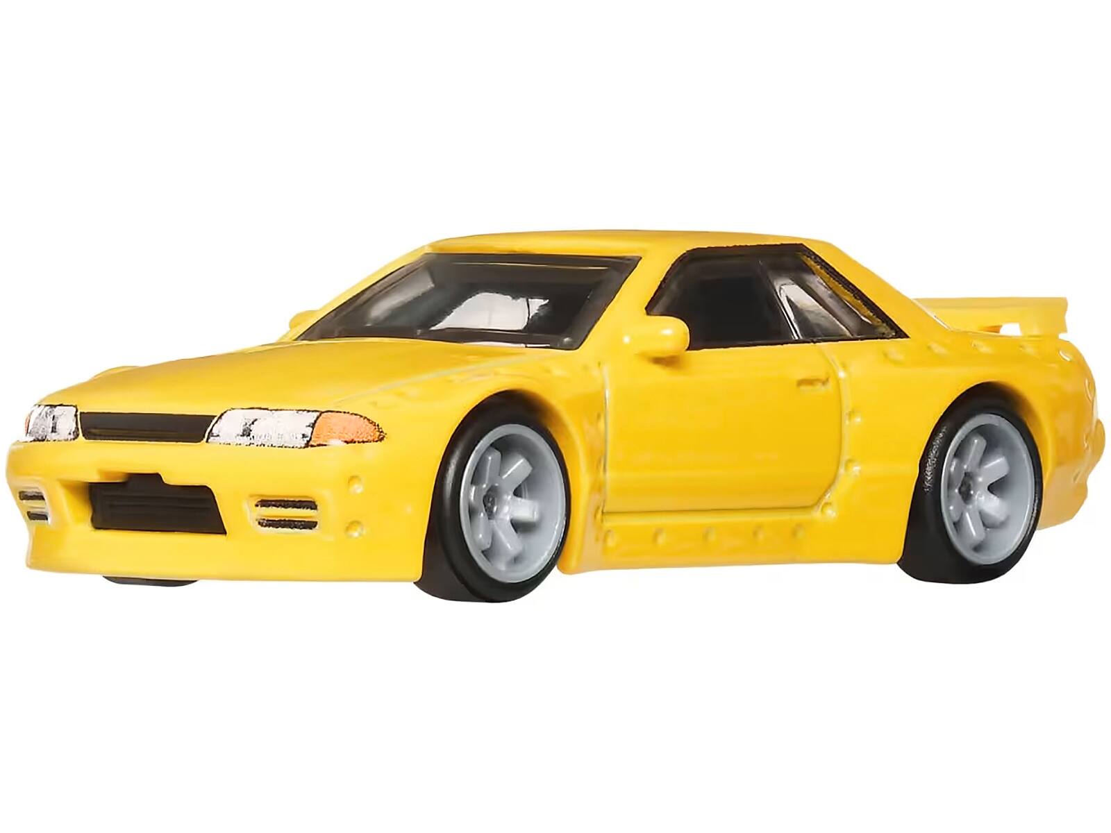 Alt View 4. Hot Wheels - Nissan Skyline GT-R (R32) Pandem RHD (Right Hand Drive) Yellow "Ronin Run II" Series Diecast Model Car by Hot Wheels.