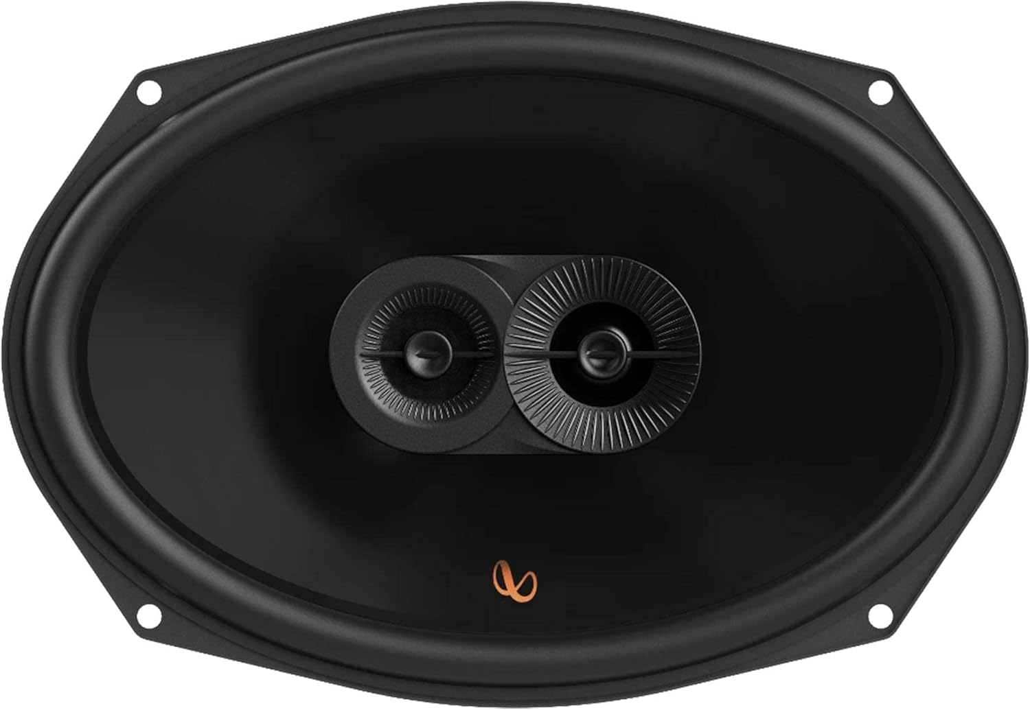 Angle. Infinity - INFINITY PR9693M 6”x9” 3-way Multi-Element Speaker - Black.