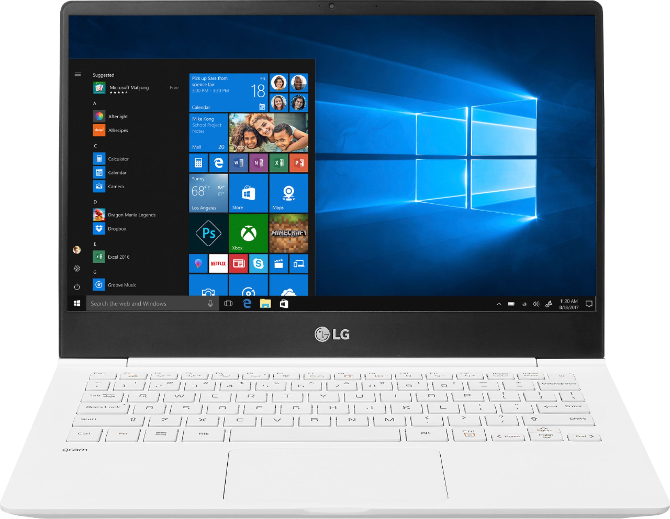 warmte Afwijking Beheren LG gram 13.3" Laptop Intel Core i5 8GB Memory 256GB Solid State Drive White  13Z980-U.AAW5U1 - Best Buy