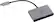 Left. IOGEAR - 4-Port USB 3.0 Hub - Gray.