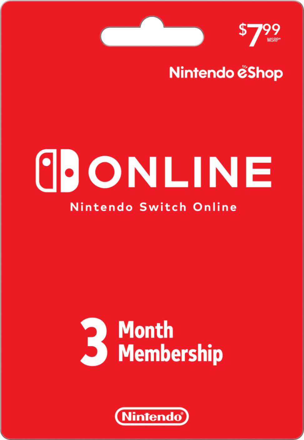money card for nintendo switch