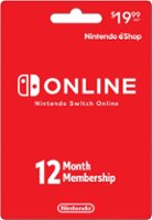 Nintendo - Switch Online 12 Month Membership Card - Front_Zoom