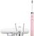 Angle. Philips Sonicare - DiamondClean Classic Rechargeable Toothbrush - Pink.