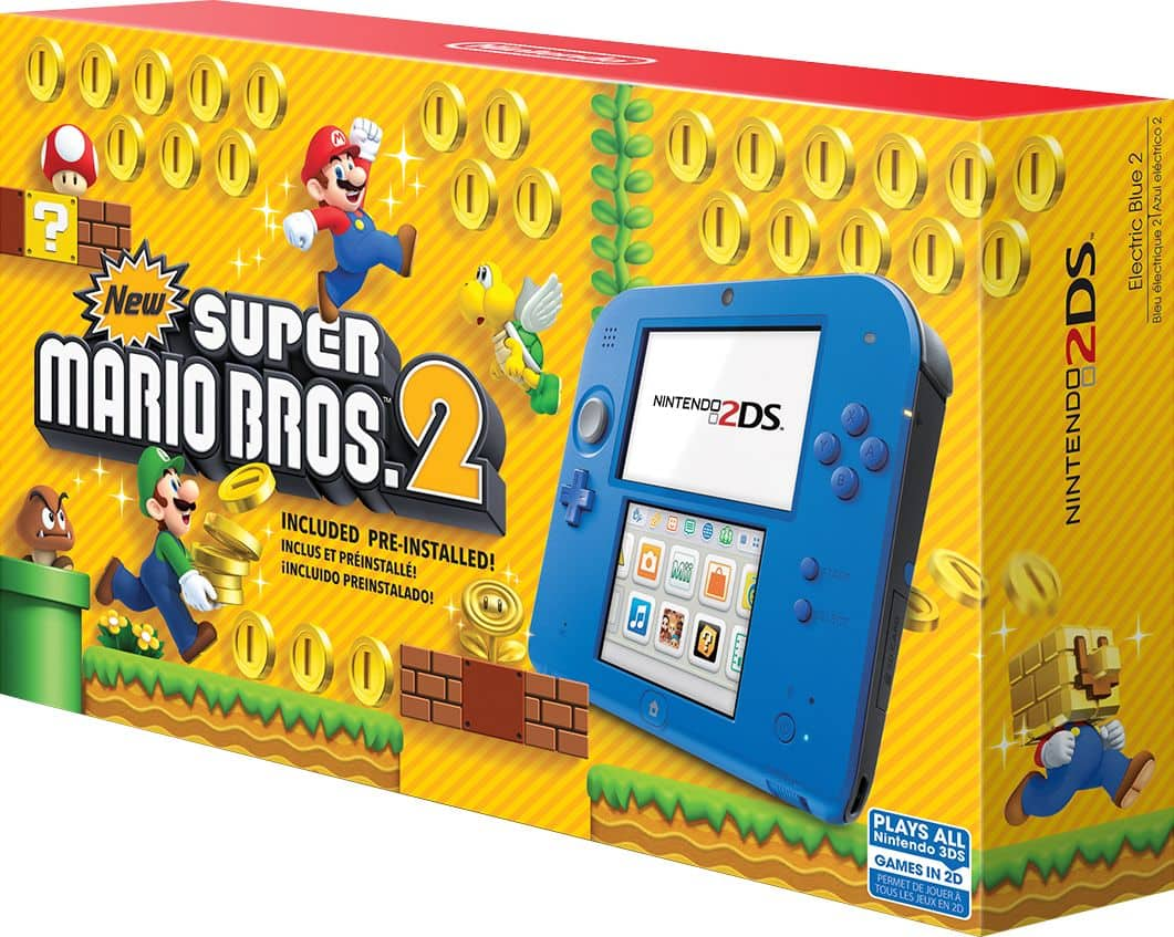 Best Buy Nintendo 2DS Electric Blue FTRSBCDV