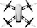 Front. Protocol - Drone with Live Streaming HD Camera - Black/White.