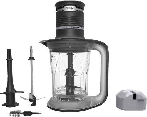 Ninja - Ultra Prep Food Processor - Black/Clear-Front_Standard 