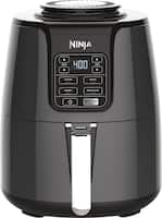 Ninja - 4 qt. Digital Air Fryer - Black - Front_Zoom
