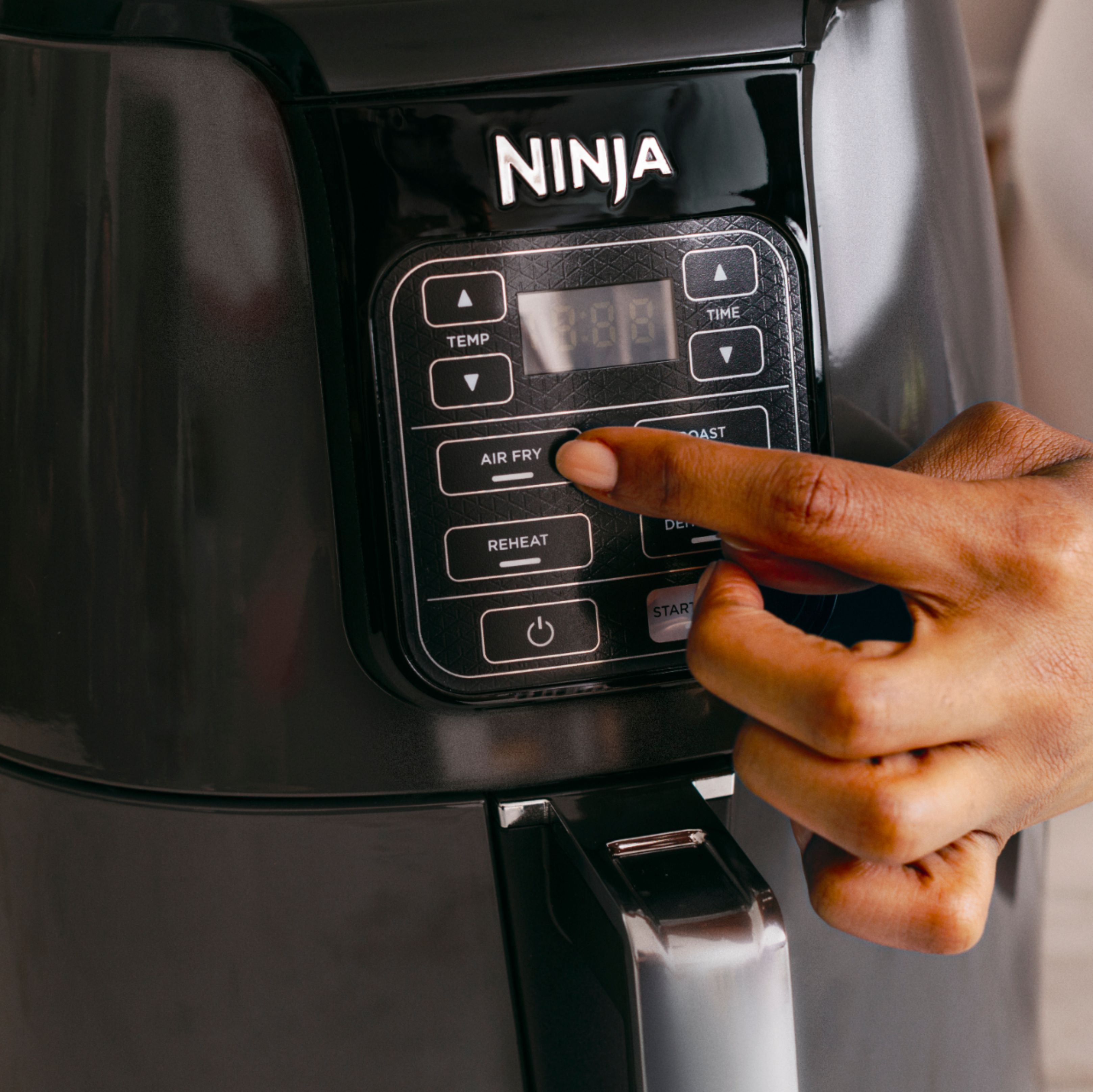 Ninja AF101 Air Fryer that Crisps, Roasts, Reheats, & Dehydrates, for  Quick, Easy Meals, 4 Quart Capacity, & High Gloss Finish, Grey - Yahoo  Shopping