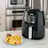Alt View 16. Ninja - Air Fryer - Black/Gray.