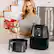 Alt View 17. Ninja - Air Fryer - Black/Gray.